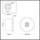 Подсветка для лестниц Odeon Light Nature Vitty 6651/1WL3, изображение 4
