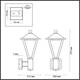 Уличный настенный светильник Odeon Light Nature Bearitz 6655/15WL3, изображение 2