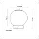 Настольная лампа Odeon Light Jemstone L-vision 5084/2TL, изображение 3