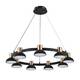 Подвесная люстра Indigo Traforo 11059/9P Black V000183L