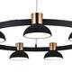 Подвесная люстра Indigo Traforo 11059/9P Black V000183L, изображение 4