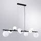 Подвесная люстра Arte Lamp Gemini A2243SP-9BK, изображение 2