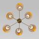 Люстра на штанге Eurosvet Topanga 60173/6 латунь Smart a069017, изображение 4