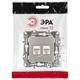 Розетка компьютерная двойная RJ45 Эра 12-3108-16 Б0065665, изображение 4