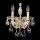 Бра Crystal Lux Isabel AP2 Gold/Transparent