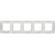 Рамка для розеток и выключателей на 5 постов Эра 12-5005-16 Б0065743, изображение 2