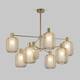 Люстра на штанге Eurosvet Voile 30192/8 золото a069159