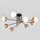 Потолочная люстра Eurosvet Nuvola 70129/8 латунь Smart a057080, изображение 5