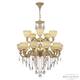 Подвесная люстра Bohemia Ivele Crystal AL79101/10+5/250/2D B WMG P1 U Line
