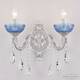 Бра Bohemia Ivele Crystal AL7901B10/2/175 B WMN P Aquamarine/M-1G, изображение 2