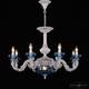 Подвесная люстра Bohemia Ivele Crystal AL79101P/8/250 WMN P Aquamarine/M-1G, изображение 3