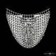 Настенный светильник Bohemia Ivele Crystal 77081B/34 Ni