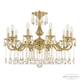 Подвесная люстра Bohemia Ivele Crystal Verona 72101/10/250 A G
