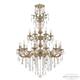 Подвесная люстра Bohemia Ivele Crystal Verona 72101/12+6/250/XL/2d B FP