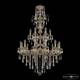 Подвесная люстра Bohemia Ivele Crystal Verona 72101/12+6/250/XL/2d B FP, изображение 2