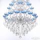 Подвесная люстра Bohemia Ivele Crystal AL78101/16+8+8/300/3d B WMN P Aquamarine/M-1F, изображение 3
