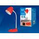 Настольная лампа Uniel Standard TLI-228 Red E27 UL-00003651, изображение 2