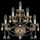 Бра Bohemia Ivele Crystal 1413B/2+2+1/165 G M721, изображение 2