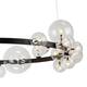 Подвесной светильник Delight Collection Art Deco Bubble KM1294P-24 black/clear, изображение 2