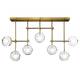 Потолочный светильник Delight Collection Globe Mobile KG0835P-7A brass