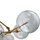 Люстра на штанге Delight Collection Globe Mobile KG0965P-10B brass, изображение 6