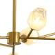 Люстра на штанге Delight Collection KM1245P-9 brass, изображение 2