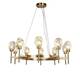Подвесная люстра Delight Collection BRCH9162-10 antique brass, изображение 2