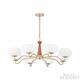 Подвесная люстра Arte Milano Napoli 310166/D900/8 BS/WD, изображение 2
