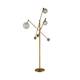 Торшер DeLight Collection Globe Mobile KG0965F-3 brass, изображение 2