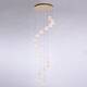 Подвесная люстра DeLight Collection Elliot Diamante MD20001012-18A gold