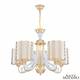 Подвесная люстра Arte Milano Florentia-3387 303387/5 Wh/Gd