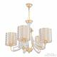 Подвесная люстра Arte Milano Florentia-3387 303387/5 Wh/Gd, изображение 3