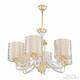Подвесная люстра Arte Milano Florentia-3387 303387/6 Wh/Gd, изображение 3