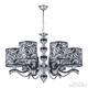Подвесная люстра Arte Milano Florentia-4957 304957/6 Bk/Ni, изображение 4