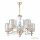 Подвесная люстра Arte Milano Florentia-6087 306087/5 Wh/Gd, изображение 3