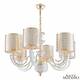 Подвесная люстра Arte Milano Florentia-8857 308857/6 Wh/Gd