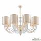 Подвесная люстра Arte Milano Florentia-8857 308857/8 Wh/Gd