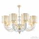 Подвесная люстра Arte Milano Florentia-8857 308857/8 Wh/Gd, изображение 3