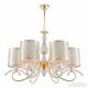 Подвесная люстра Arte Milano Florentia-9787 309787/6 Wh/Gd, изображение 3
