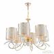 Подвесная люстра Arte Milano Florentia-9787 309787/6 Wh/Gd, изображение 4