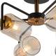 Люстра на штанге Illumico IL8248-6COU-79 BK GD, изображение 2