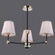 Люстра на штанге Illumico IL0394-3CSQ-24 BK AB CASTOR