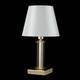 Настольная лампа Crystal Lux Nicolas LG1 Gold/White, изображение 3