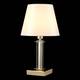 Настольная лампа Crystal Lux Nicolas LG1 Gold/White, изображение 4