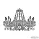 Подвесная люстра Bohemia Ivele Crystal 101/12/240 Ni, изображение 2