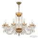 Подвесная люстра Bohemia Ivele Crystal 5402/10/300 G Amber/M-1H