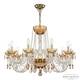 Подвесная люстра Bohemia Ivele Crystal 5402/10/300 G Amber/M-1H K721