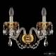 Бра Bohemia Ivele Crystal 5402B/2/165 G Amber/M-1G, изображение 2