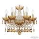 Подвесная люстра Bohemia Ivele Crystal 5413/6/141 G Amber/M-1H K777