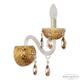 Бра Bohemia Ivele Crystal 5417B/1/165 G Amber/M-1F K721